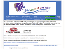 Tablet Screenshot of childrenatthewell.org